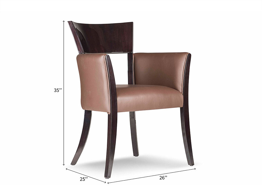 Absolute Dining Chair With Arm