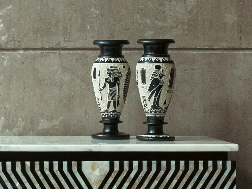 Egyptian Clay Vase