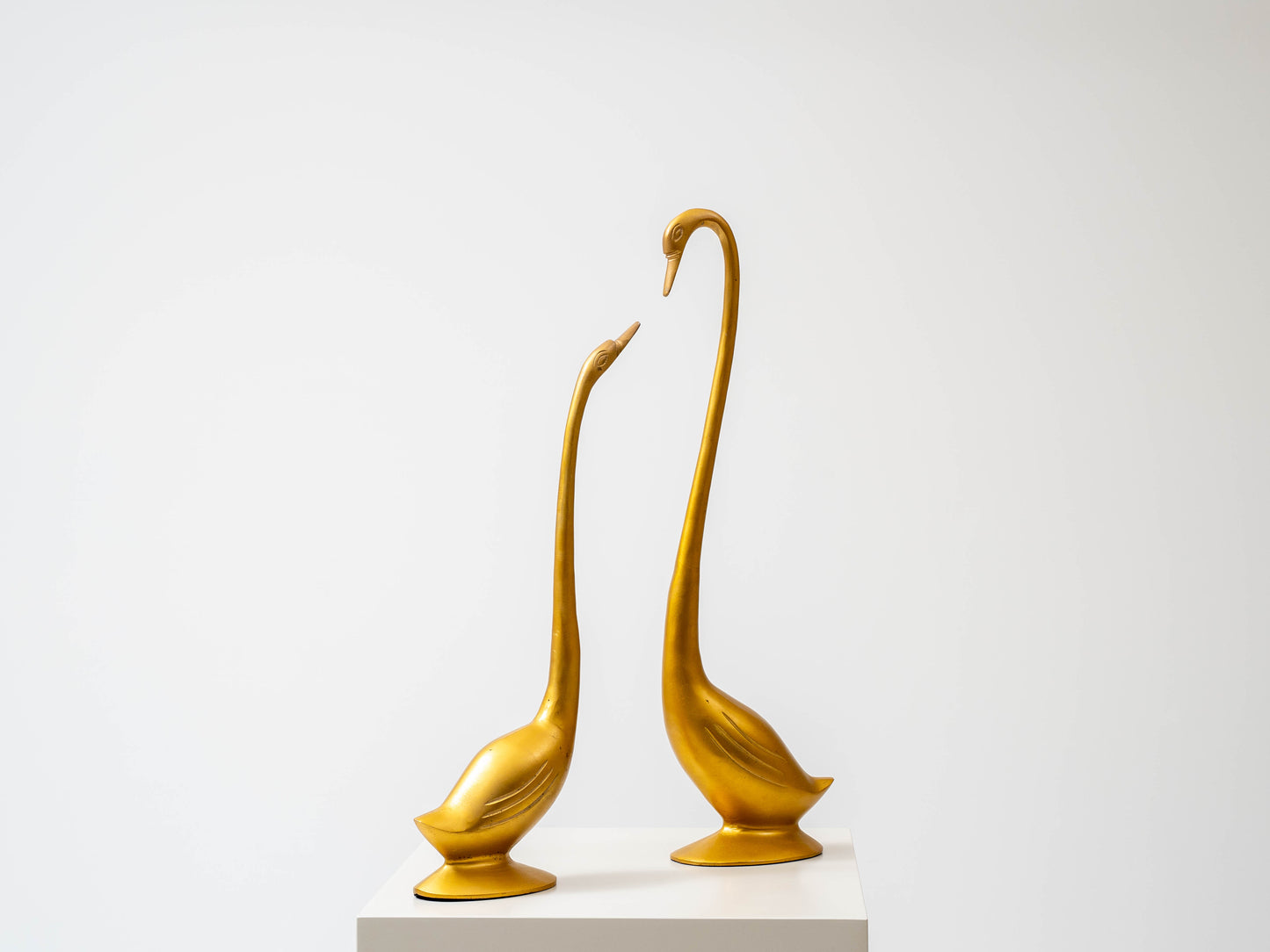 Golden Swan Set of 2 1778 (1 Set Available)