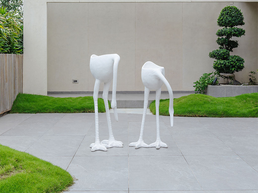 Flamingo Planter Set of 2