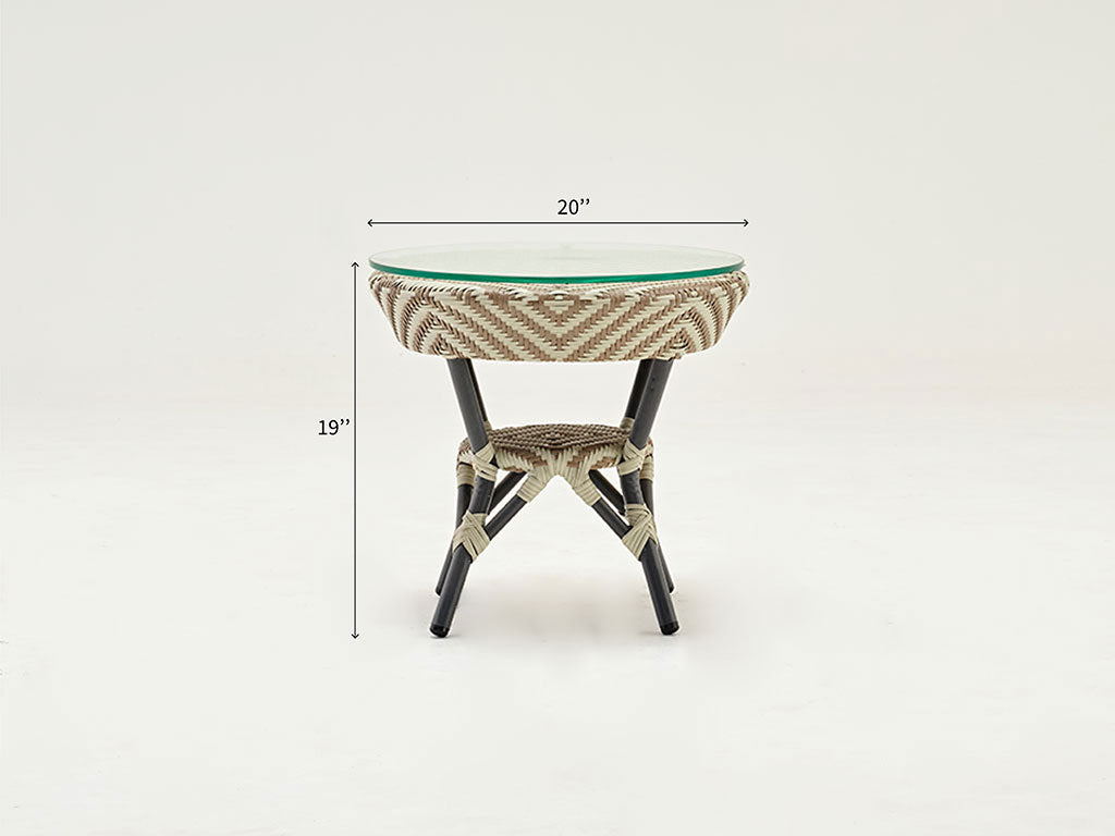 Club (2 Single Seater Chair With Center Table)