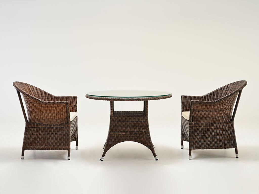 Noon (4 Single Seater Chair With Center Table)