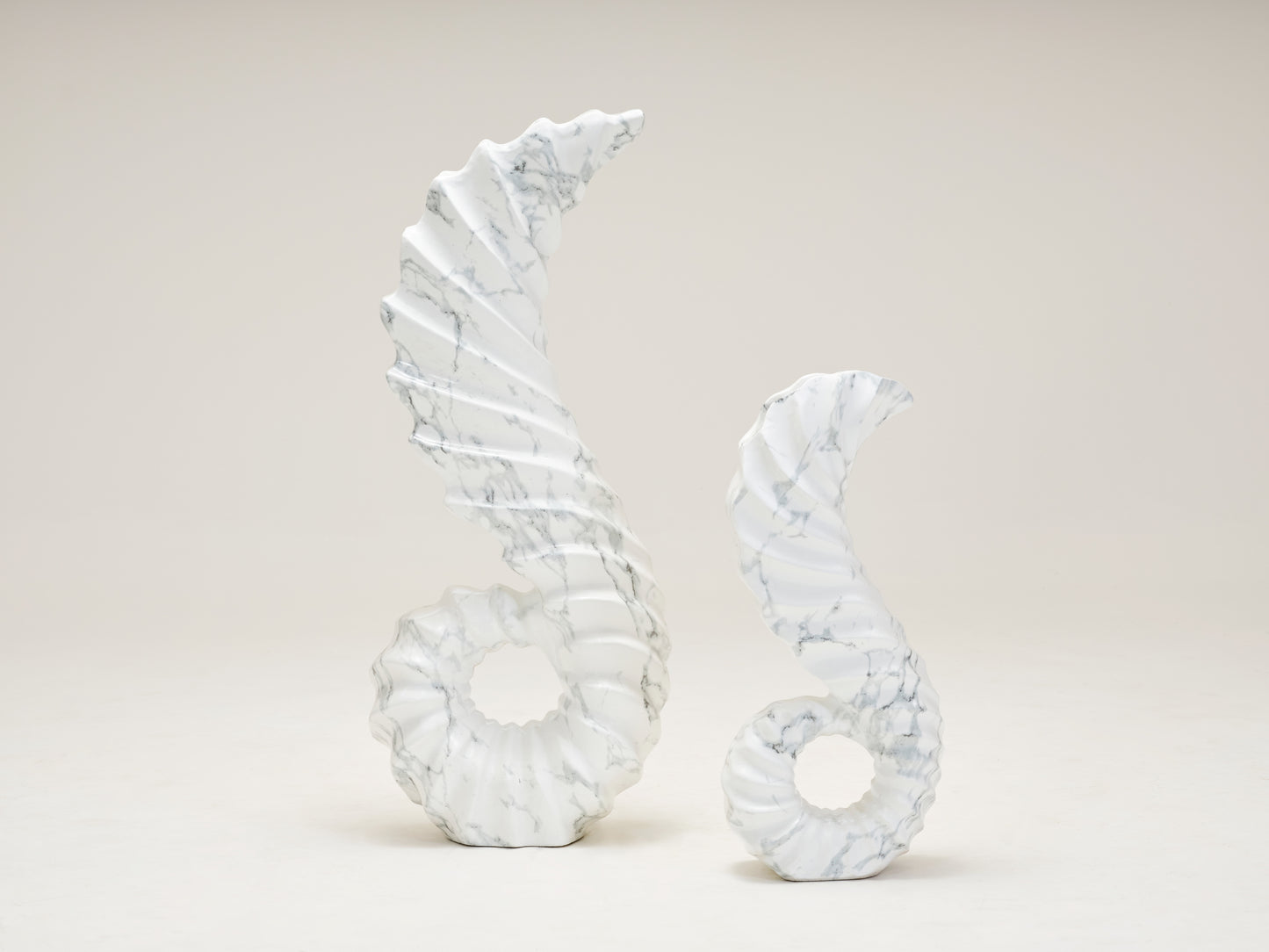 Marble Twist Planter Set Of 2