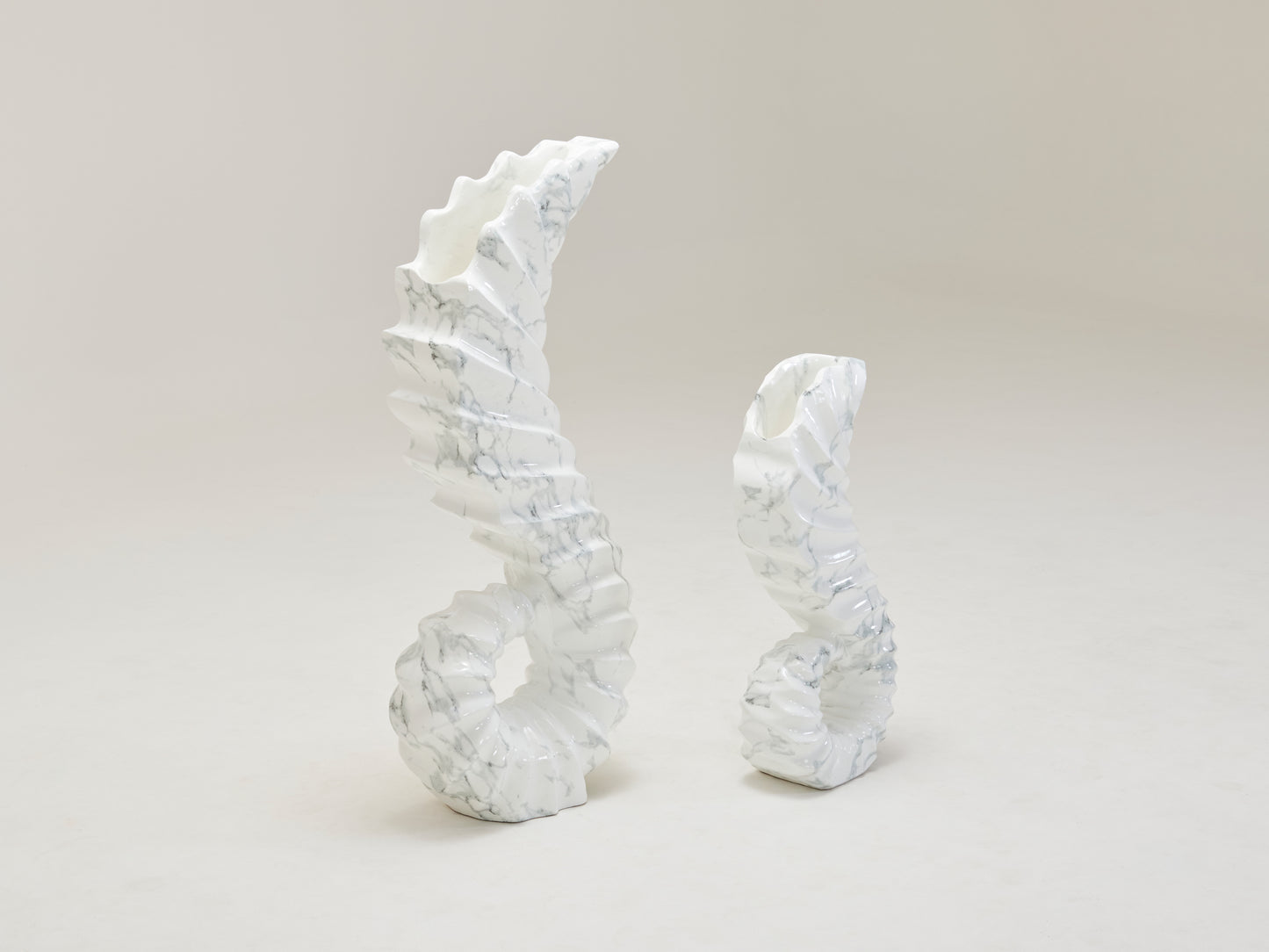 Marble Twist Planter Set Of 2