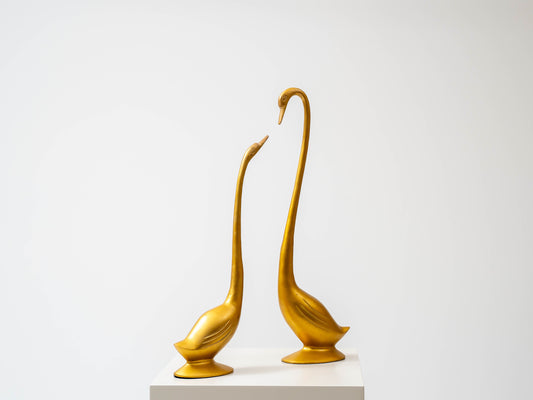 Golden Swan Set of 2 1778 (1 Set Available)