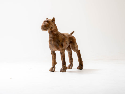 Wooden Bull Dog 55538 (1 Pc Available